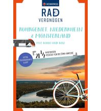 Cycling Guides Germany KOMPASS Radvergnügen Ruhrgebiet, Niederrhein & Münsterland mit Bahn und Bike Kompass-Karten GmbH