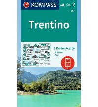 Wanderkarten Südtirol & Dolomiten Kompass-Kartenset 683, Trentino 1:50.000 KOMPASS freytag & berndt