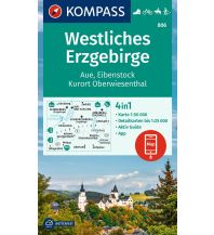 Hiking Maps Czech Republic Kompass-Karte 806, Westliches Erzgebirge 1:50.000 Kompass-Karten GmbH