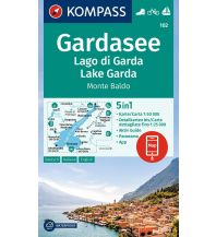 Wanderkarten Italien Kompass-Karte 102, Gardasee/Lago di Garda 1:50.000 KOMPASS freytag & berndt