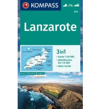 Hiking Maps Spain Kompass-Karte 241, Lanzarote 1:50.000 Kompass-Karten GmbH
