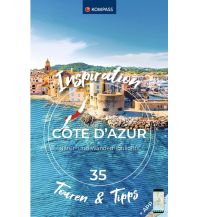 Wanderführer KOMPASS Inspiration Cote d Azur KOMPASS freytag & berndt
