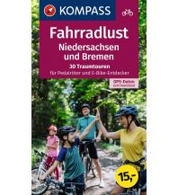 Radführer Deutschland Fahrradlust Niedersachsen und Bremen KOMPASS freytag & berndt