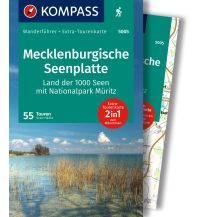 Wanderführer KOMPASS Wanderführer Mecklenburgische Seenplatte, Land der 1000 Seen mit Nationalpark Müritz, 55 Touren mit Extra-Tourenkarte Kompass-Karten GmbH