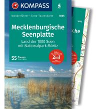 Hiking Guides KOMPASS Wanderführer Mecklenburgische Seenplatte, Land der 1000 Seen mit Nationalpark Müritz, 55 Touren mit Extra-Tourenkarte KOMPASS freytag & berndt
