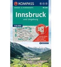 Wanderkarten Tirol KOMPASS Wanderkarten-Set 290 Innsbruck und Umgebung (2 Karten) 1:50.000 KOMPASS freytag & berndt