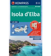 Wanderkarten Italien Kompass-Karte 2468, Isola d'Elba 1:25.000 KOMPASS freytag & berndt