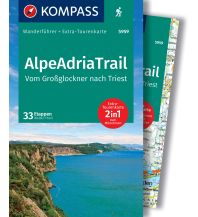 Weitwandern Kompass Wanderführer 5959, AlpeAdriaTrail Kompass-Karten GmbH