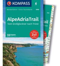 Weitwandern Kompass Wanderführer 5959, AlpeAdriaTrail KOMPASS freytag & berndt