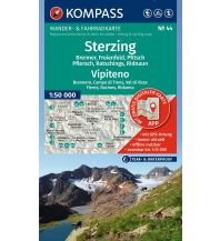 Hiking Maps South Tyrol + Dolomites Kompass-Karte 44, Sterzing/Vipiteno 1:50.000 Kompass-Karten GmbH