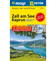 Wanderkarten Salzburg Mayr-Wander-, Rad- und MTB-Karte 574, Zell am See, Kaprun XL 1:25.000 KOMPASS freytag & berndt