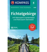 Wanderführer KOMPASS Wanderführer Fichtelgebirge mit Naturpark Frankenwald und Naturpark Steinwald, 55Touren mit Extra-Tourenkarte KOMPASS freytag & berndt