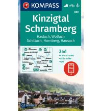 Hiking Maps Germany KOMPASS Wanderkarte 880 Kinzigtal Schramberg, 1:25.000 Kompass-Karten GmbH