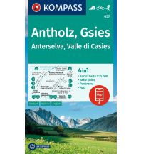 Wanderkarten Südtirol & Dolomiten Kompass-Karte 057, Antholz/Anterselva, Gsies/Valle di Casies 1:25.000 KOMPASS freytag & berndt