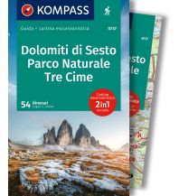 KOMPASS guida escursionistica Dolomiti di Sesto, Parco Naturale Tre Cime, 50 itinerari KOMPASS freytag & berndt