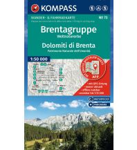 Hiking Maps Italy Kompass-Karte 73, Brentagruppe/Dolomiti di Brenta 1:50.000 Kompass-Karten GmbH