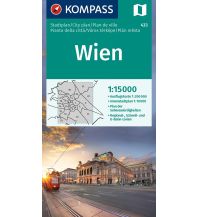 Stadtpläne KOMPASS Stadtplan 433, Wien 1:15.000 KOMPASS freytag & berndt