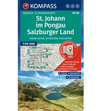 Wanderkarten Salzkammergut Kompass-Karte 80, St. Johann im Pongau, Salzburger Land 1:50.000 KOMPASS freytag & berndt