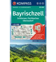Wanderkarten Bayern Kompass-Karte 008, Bayrischzell, Schliersee, Fischbachau, Oberaudorf 1:25.000 KOMPASS freytag & berndt