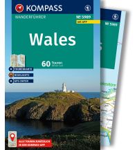 Wanderführer KOMPASS Wanderführer 5989, Wales, 60 Touren mit Extra-Tourenkarte Kompass-Karten GmbH