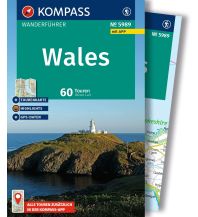 Wanderführer KOMPASS Wanderführer 5989, Wales, 60 Touren mit Extra-Tourenkarte KOMPASS freytag & berndt