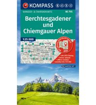 Wanderkarten Salzburg Kompass-Kartenset 795, Berchtesgadener und Chiemgauer Alpen 1:25.000 KOMPASS freytag & berndt