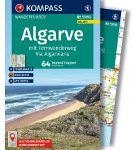 Weitwandern KOMPASS Wanderführer 5916, Algarve mit Fernwanderweg Via Algarviana, 64 Touren / Etappen mit Extra-Tourenkarte Kompass-Karten GmbH