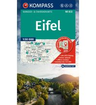 Hiking Maps Germany Kompass-Kartenset 833, Eifel 1:50.000 Kompass-Karten GmbH