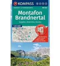 Hiking Maps Switzerland Kompass-Karte 032, Montafon, Gargellen, Bielerhöhe, Silvretta, Brandnertal 1:25.000 Kompass-Karten GmbH