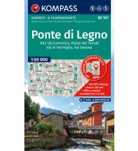 Wanderkarten Italien Kompass-Karte 107, Ponte di Legno 1:50.000 Kompass-Karten GmbH