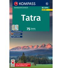 Wanderführer KOMPASS Wanderführer 5994, Niedere und Hohe Tatra, 75 Touren mit Extra-Tourenkarte Kompass-Karten GmbH