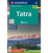 Wanderführer KOMPASS Wanderführer 5994, Niedere und Hohe Tatra, 75 Touren mit Extra-Tourenkarte KOMPASS freytag & berndt