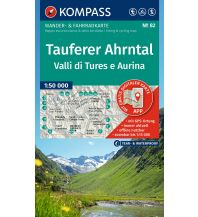 Wanderkarten Südtirol & Dolomiten Kompass-Karte 82, Tauferer Ahrntal/Valli di Tures e Aurina 1:50.000 KOMPASS freytag & berndt