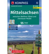 Wanderführer KOMPASS Wanderführer 5006, Mittelsachsen zwischen Meißner Elbtal und Zwickauer Mulde, 55 Touren mit Extra-Tourenkarte Kompass-Karten GmbH