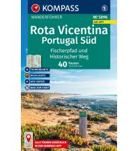 Weitwandern KOMPASS Wanderführer 5896, Rota Vicentina, Portugal Süd: Von Santiago do Cacém zum Cabo de Sao Vicente, 27 Etappen/Touren mit Extra-Tourenkarte Kompass-Karten GmbH