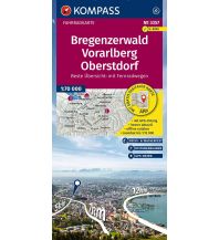 Cycling Maps Austria Kompass-Fahrradkarte 3357, Bregenzerwald, Vorarlberg, Oberstdorf 1:70.000 Kompass-Karten GmbH