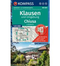 Wanderkarten Südtirol & Dolomiten Kompass-Karte 059, Klausen und Umgebung/Chiusa e dintorni 1:25.000 KOMPASS freytag & berndt