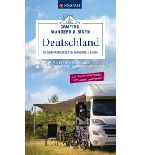 Campingführer KOMPASS Camping, Wandern & Biken Deutschland – 50 Campingplätze zum Wandern und Biken Kompass-Karten GmbH