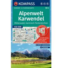 Wanderkarten Österreich KOMPASS Wanderkarte 6 Alpenwelt Karwendel Mittenwald, Garmisch-Partenkirchen 1:50.000 KOMPASS freytag & berndt