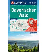 Hiking Maps Bavaria Kompass-Kartenset 198, Bayerischer Wald 1:50.000 Kompass-Karten GmbH
