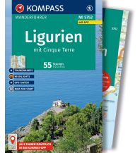 Hiking Guides KOMPASS Wanderführer 5937, Ligurien mit Cinque Terre, 50 Touren mit Extra-Tourenkarte Kompass-Karten GmbH