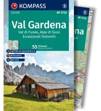 Wanderführer KOMPASS guida escursionistica Val Gardena, Val di Funes, Alpe di Siusi, 55 itinerari Kompass-Karten GmbH