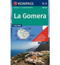 Wanderkarten Spanien Kompass-Karte 231, La Gomera 1:30.000 KOMPASS freytag & berndt
