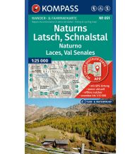Wanderkarten Südtirol & Dolomiten Kompass-Karte 051, Naturns/Naturno, Latsch/Laces, Schnalstal/Val Senales 1:25.000 KOMPASS freytag & berndt