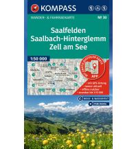 Wanderkarten Salzburg Kompass-Karte 30, Saalfelden, Saalbach-Hinterglemm, Zell am See 1:50.000 KOMPASS freytag & berndt