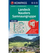 Wanderkarten Tirol Kompass-Karte 42, Landeck, Nauders, Samnaungruppe 1:50.000 Kompass-Karten GmbH