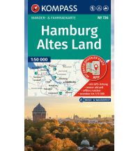 Wanderkarten Mecklenburg-Vorpommern Kompass-Kartenset 726, Hamburg, Altes Land 1:50.000 KOMPASS freytag & berndt