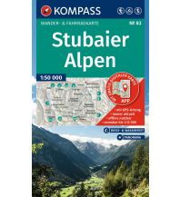 Hiking Maps Tyrol Kompass-Karte 83, Stubaier Alpen 1:50.000 Kompass-Karten GmbH