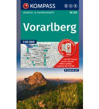Wanderkarten Vorarlberg Kompass-Kartenset 292, Vorarlberg 1:50.000 Kompass-Karten GmbH
