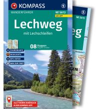 Weitwandern Kompass-Wanderführer 5613, Lechweg mit Lechschleifen Kompass-Karten GmbH
